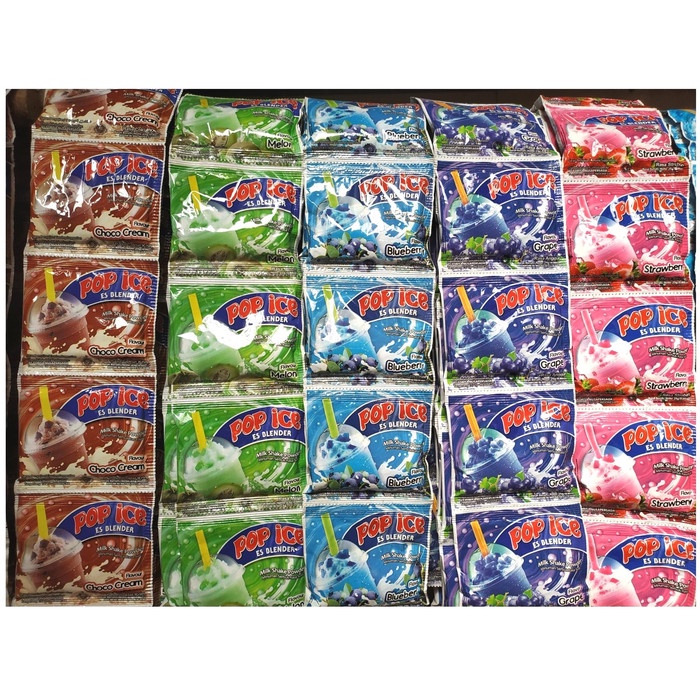 

Lainnya-Minuman-Bubuk- Pop Ice 25Gr (Varian Cokelat Dan Kopi). Isi 10Sachet/Rcg (Popice) - Cokelat