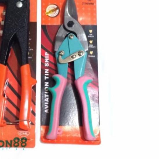 ℮ Tang Rivet TEKIRO dan Gunting Hollow Baja Ringan 10 inch TEKIRO (1Set) ☞