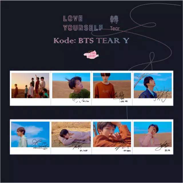 [NEW] POLAROID BTS LOVE YOUR SELF TEAR Y.O U.R / PHOTOCARD BTS / BTS STUFF