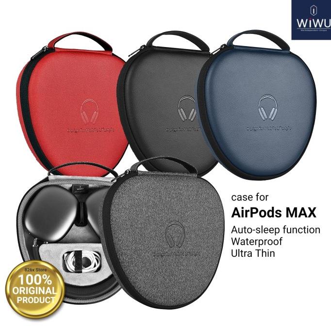 Case AirPods Max WIWU Ultra Thin Auto Sleep Function Waterproof Casing