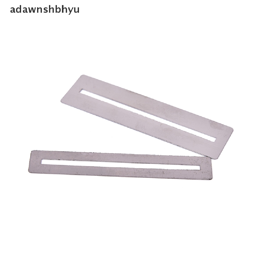 Set Alat Perbaikan fret Gitar adawnshbhyu shims &amp; Sanding Polish Pelindung Stainless Steel