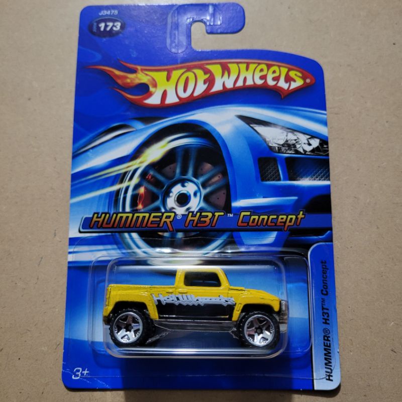 HOT WHEELS HUMMER H3T [ YELLOW BLACK ]