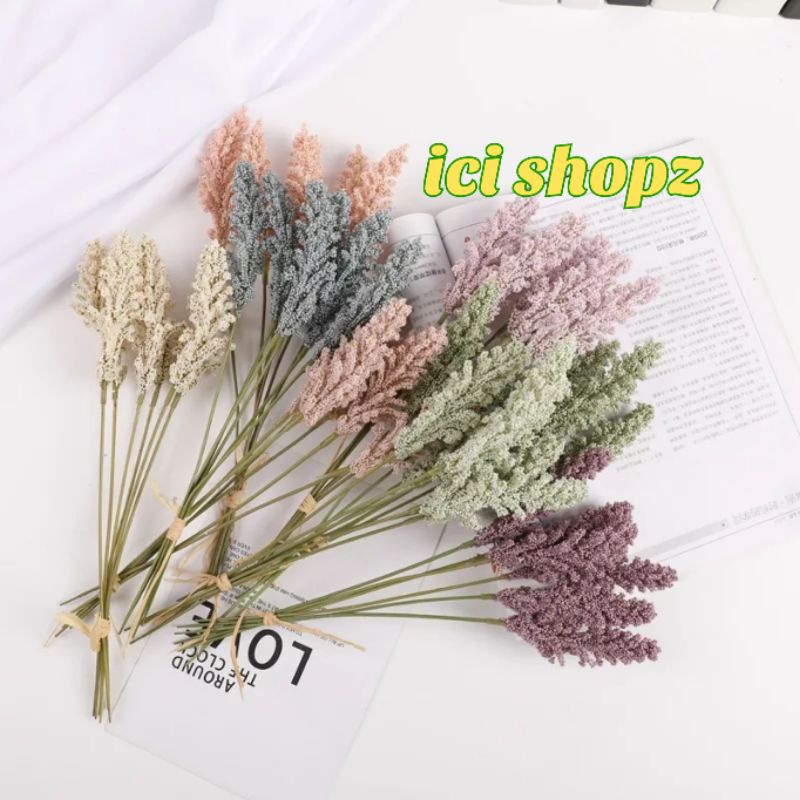 ( 6 Pcs ) Bunga Edelweiss Foam / Bunga Artificial-2