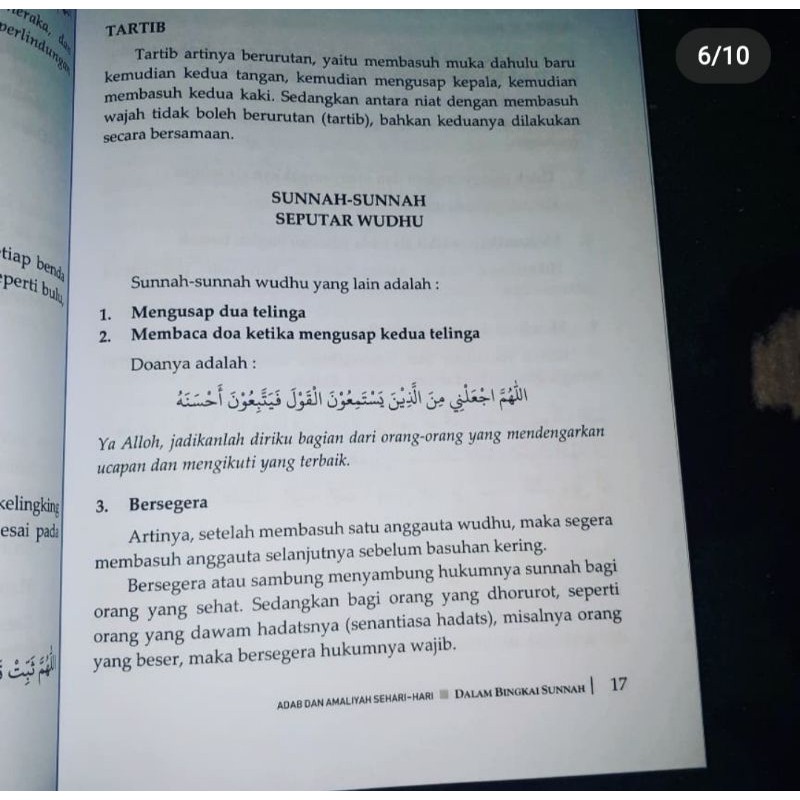 adab dan amaliyah sehari hari dalam bingkai sunah