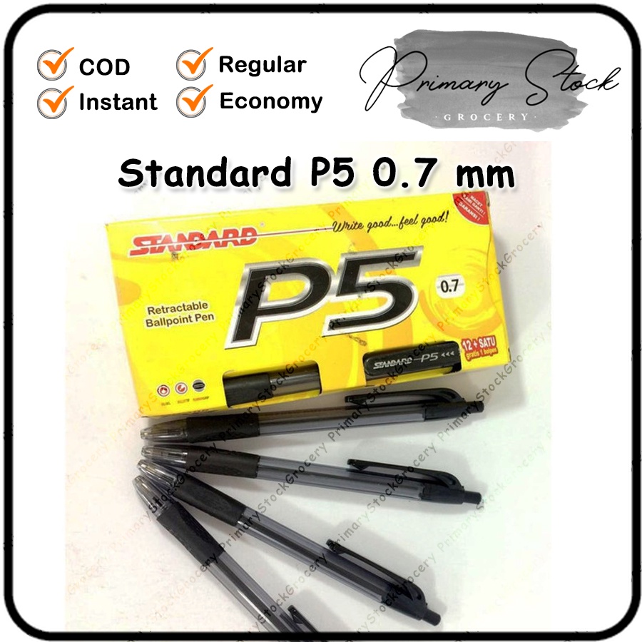 

Pulpen Standard Cetekan P5 0 7 mm Bulpen Bolpoin Cetek Standart 0.7mm