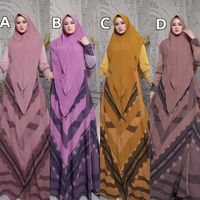 LATIFAH SYARI*Gamis Ceruty HUMAIRA/sk