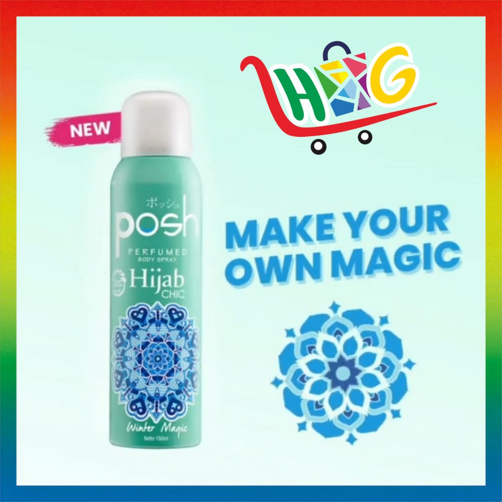 Posh Body Spray Hijab Botol 150ml