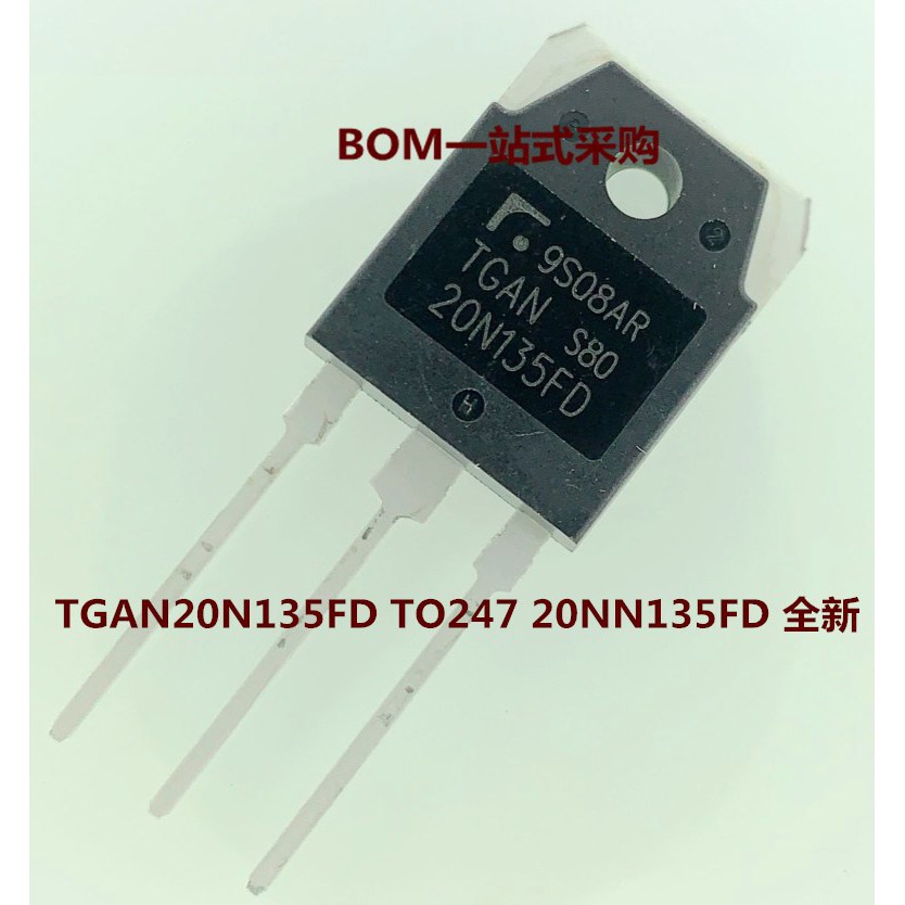 4 pcs 20N135FD TGAN20N135FD kompor induksi tabung IGBT 20A 1350V merek baru asli otentik