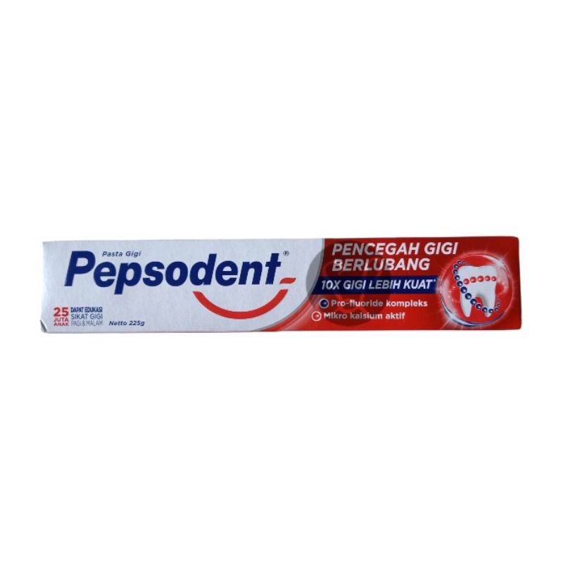 Pepsodent White Pasta Gigi Pencegah Gigi Berlubang 225 Gram Toothpaste Whitening