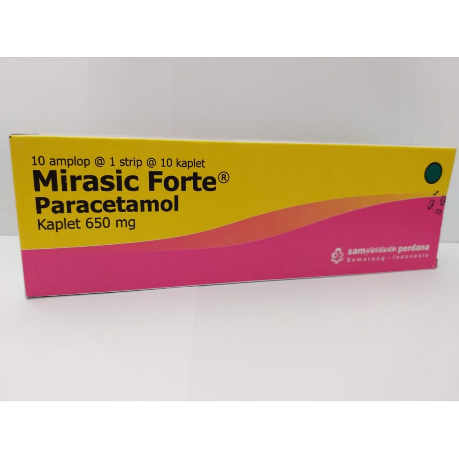 MIRASIC FORTE KAPLET / PARACETAMOL 650 MG
