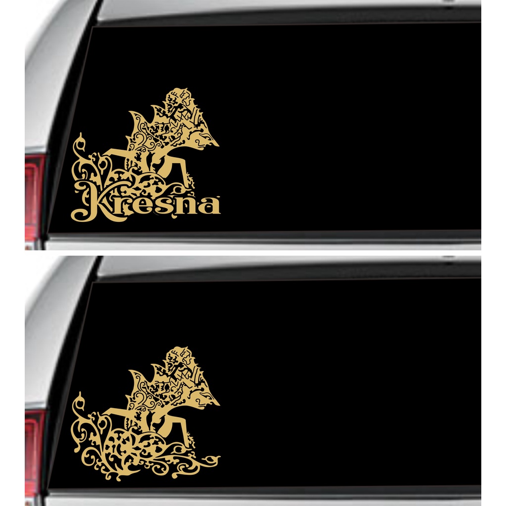 Stiker Wayang Kresna