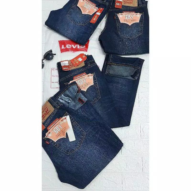 CELANA  LEVIS 501//CELANA STANDAR//CELANA REGULER FIT//CELANA JEANS PRIA//BISA COD