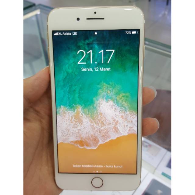 Iphone 7 plus 128gb Gold Mulus Seken