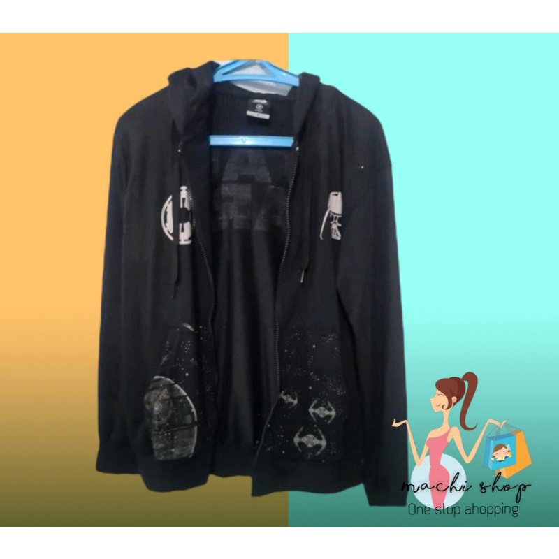 jaket hoodie star wars nevada preloved