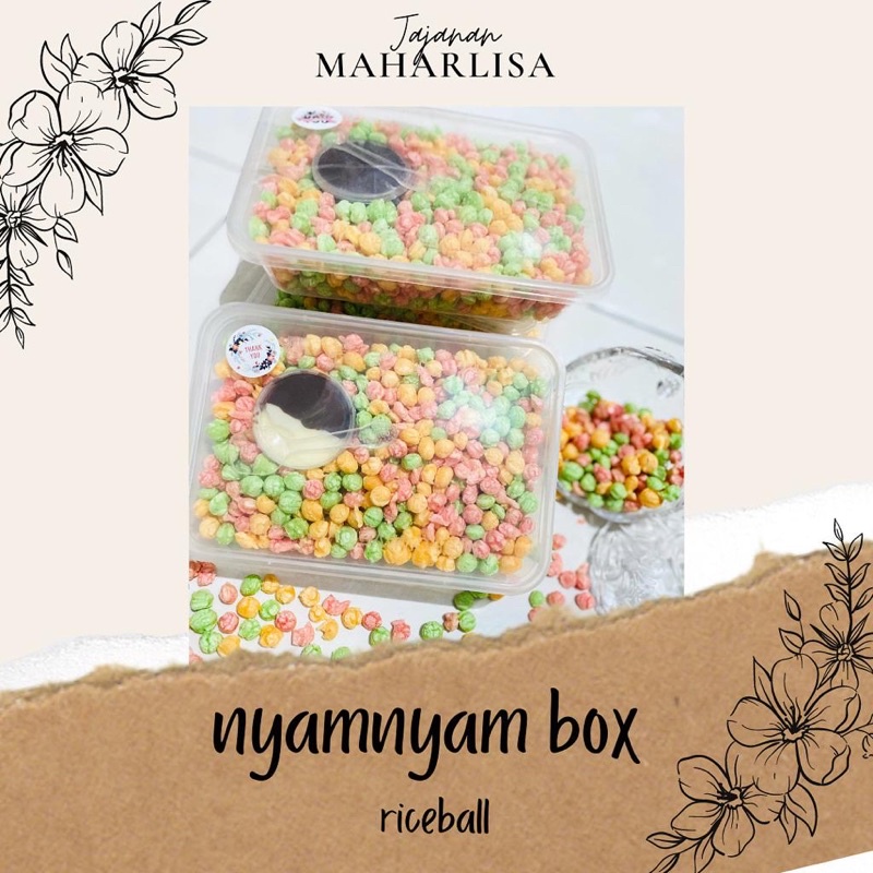 

nyam nyam box full rice crispy (500ml)