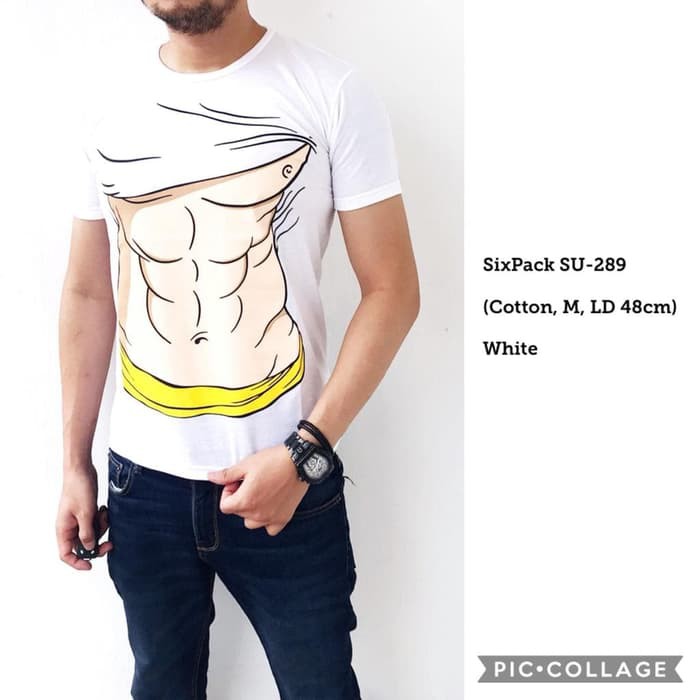 Ready kaos pria Sixpack SU289