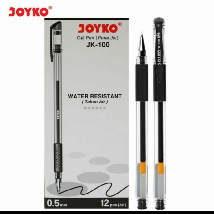 

Sale!!! Pulpen Gel Joyko Jk-100 Hitam Sale!!!