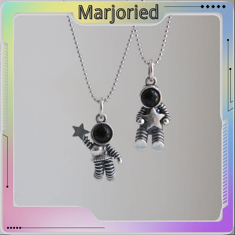 Kalung Couple Pasangan Liontin Astronot Hip Hop Pria Keren Necklace Choker-MJD