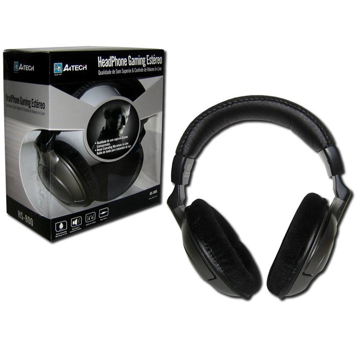 Headphone Gaming A4tech Hs800 Headset Earphone A4tech