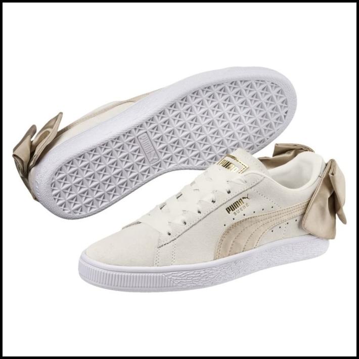 puma suede bow hexamesh