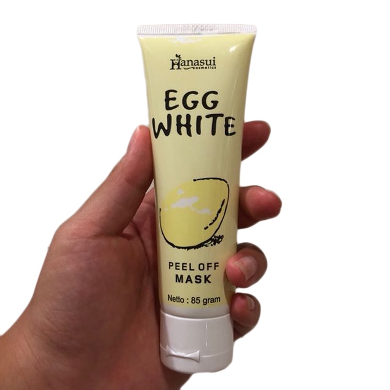 HANASUI Egg White Peel Off Mask Hanasui BPOM  Original 100 PERSEN