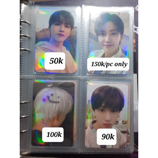 WTS Photocard Official Jaemin Jisung Jungwoo Doyoung Jaehyun Mark AC, YB, ID Natrep, Ar ticket, pass