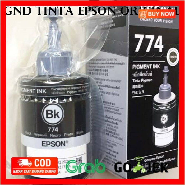

(BISA COD) TINTA EPSON 774 ORIGINAL M100/M105/M200/M205/L605/L655/L1455
