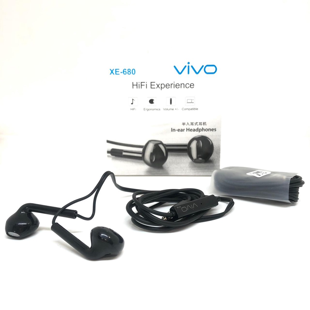 HEADSET OPPO ORIGINAL CABUTAN F9 F7 R11 R9 R9S R17 R7 Headset Vivo original 100% super bass