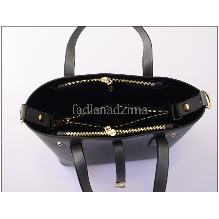 tas tangan import cewek kantor jalan #844black