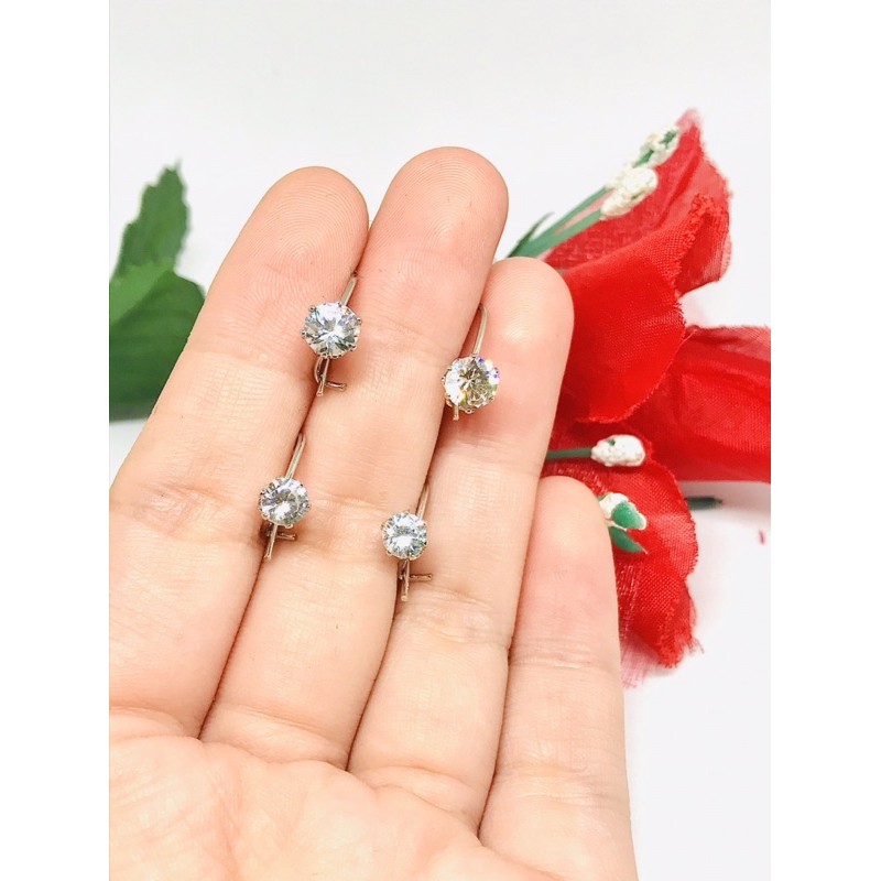 Anting Desi Permata Silver Xuping