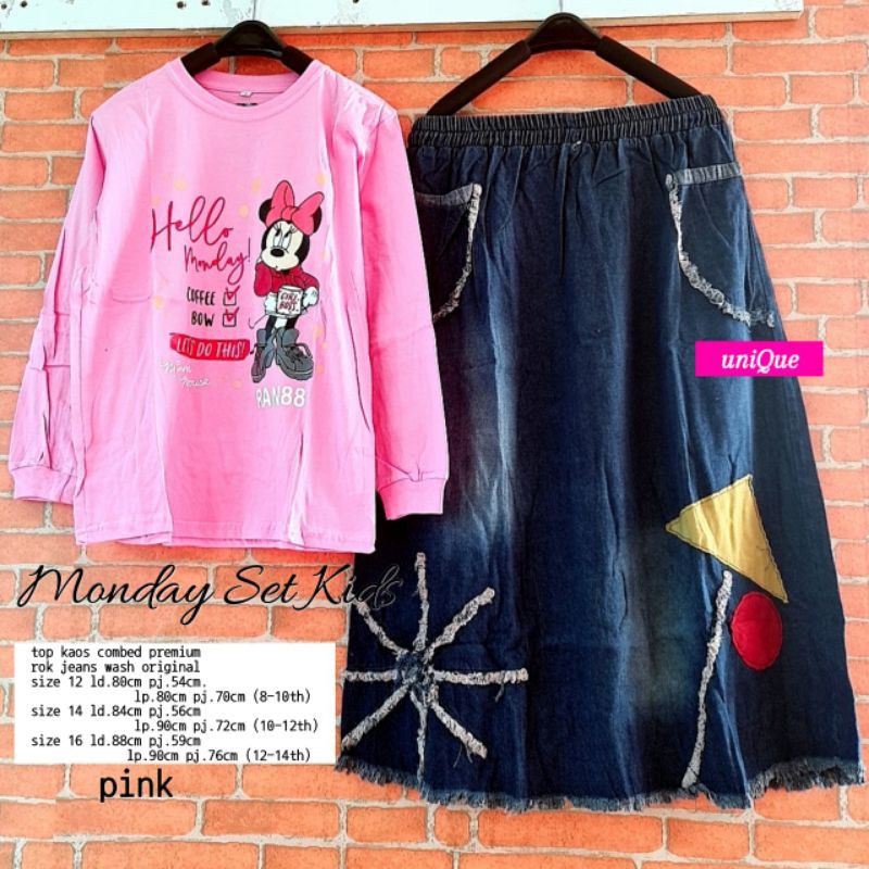 MONDAY SET KIDS BY UNIQUE