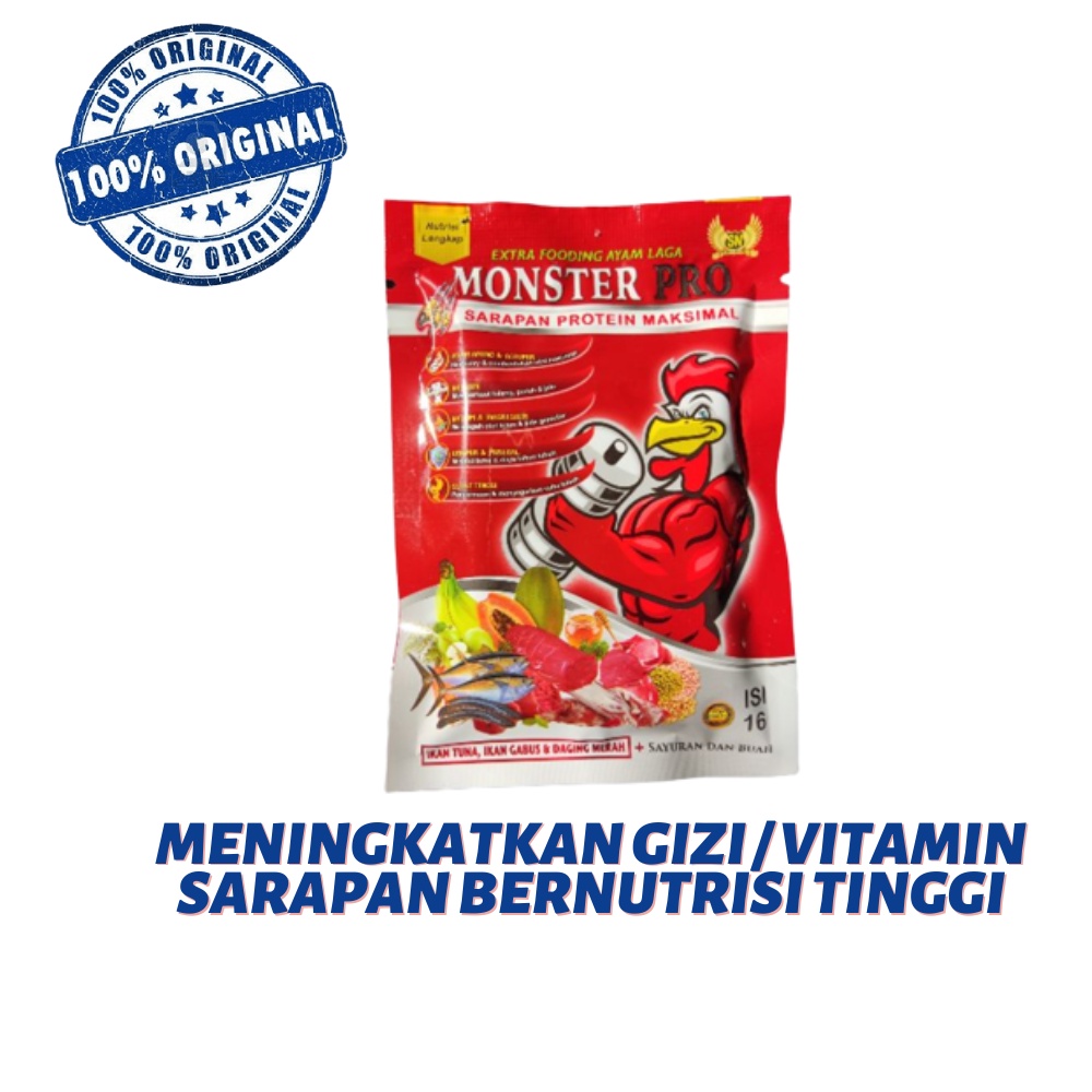 MONSTER PRO - extrafoding pembentukan massa otot