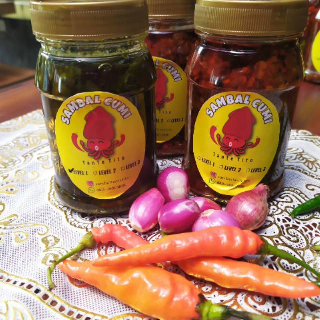 

Sambal cumi mantap Onti Tito