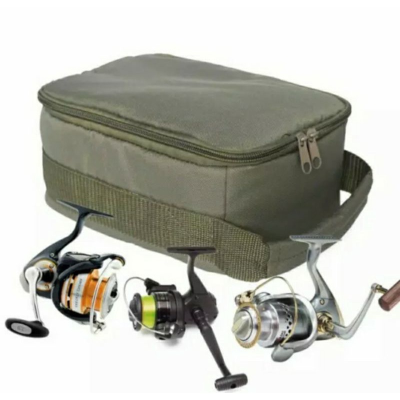 Tas reel pancing tas tempat reel tas kotak pancing tas umpan pancing