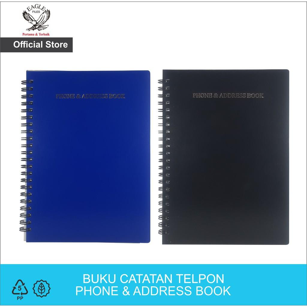 

Unik EAGLE Buku Catatan Telpon Dan Alamat Spiral Phone & Address Book Berkualitas