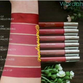 EXCLUSIVE MATTE LIP CREAM WARDAH  Shopee Indonesia