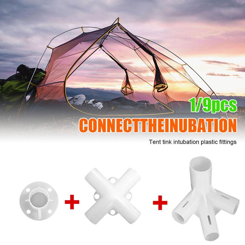 Lanfy Tent Connector Parts Roof Center Connector Tent Feet Corner Sparepart Mata Ikan Aksesoris Camping