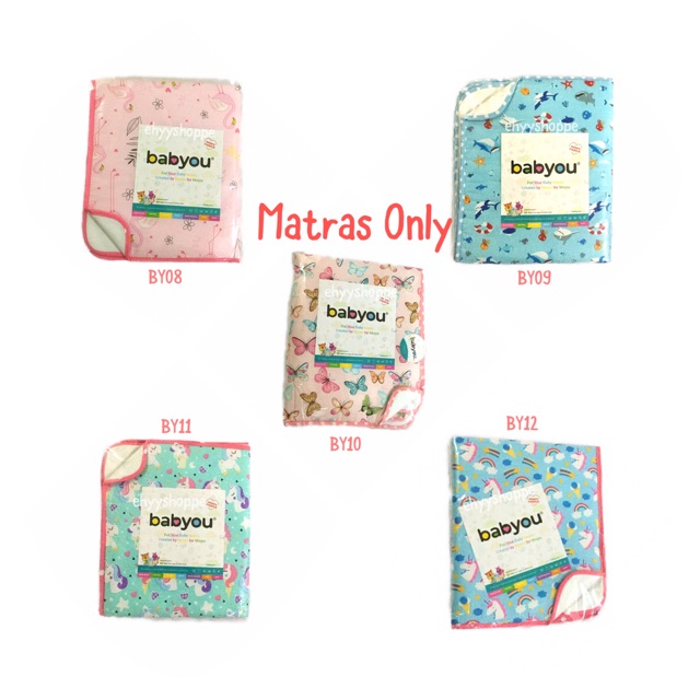 Matras Perlak Set Babyou Baby Land Bedding Set Guling Bantal Peyang