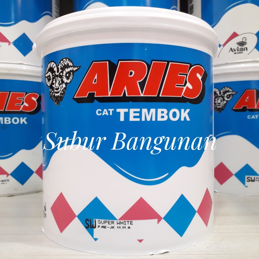CAT TEMBOK ARIES (5 KG) - AVIAN BRANDS