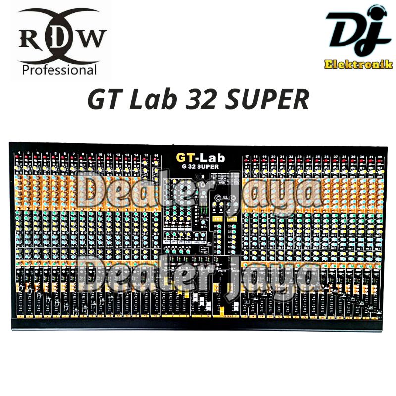 Mixer Analog RDW GT Lab 32 / G 32 / G32 Super - 32 channel