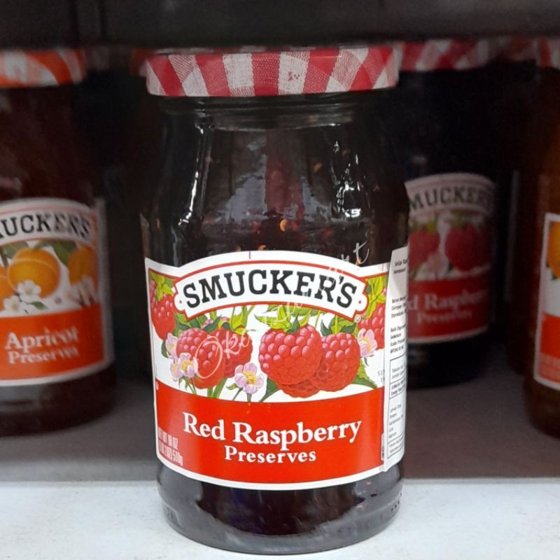 

Smucker's Smuckers Red Raspberry Preserves 510gr