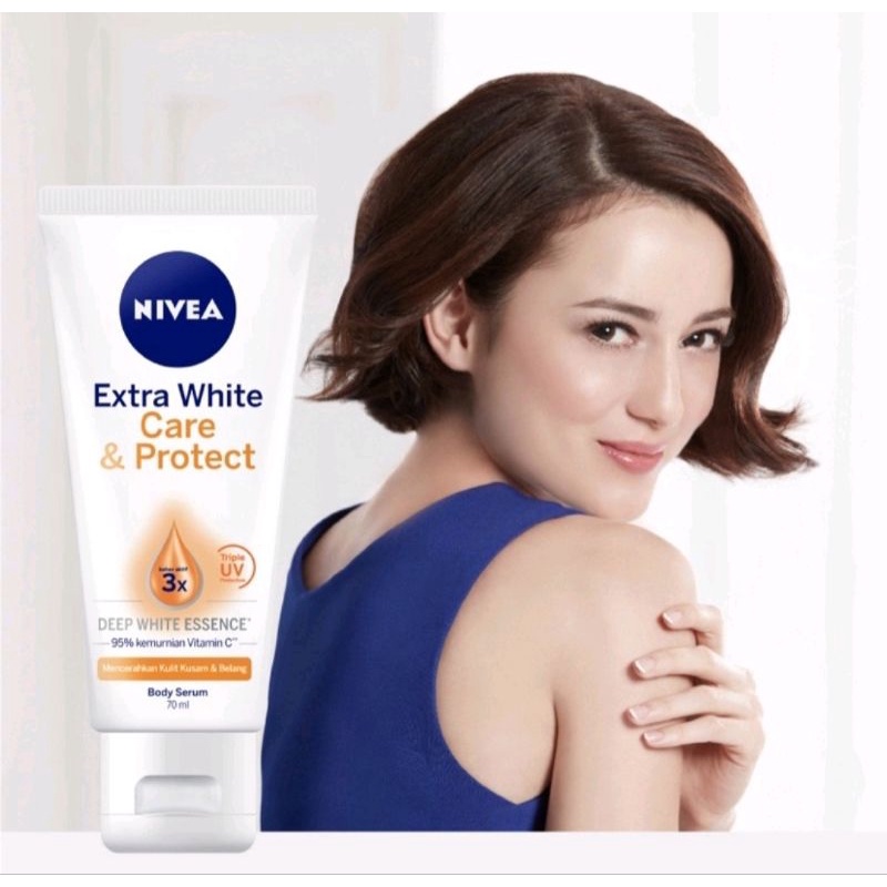 NIVEA INSTANT GLOW EXTRA WHITE CARE AND PROTECT TRIPLE UV ANTI AGE NIGHT NOURISH RADIANT SMOOTH INTENSIVE MOISTURE HIJAB COOLING BODY SERUM LOTION 180ML