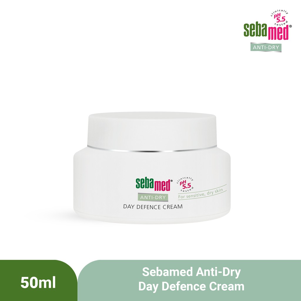Anti-Dry Defence Day Cream 50ml - Pelembab Krim Wajah Khusus Kulit Kering, Eksim, dan Psoriasis