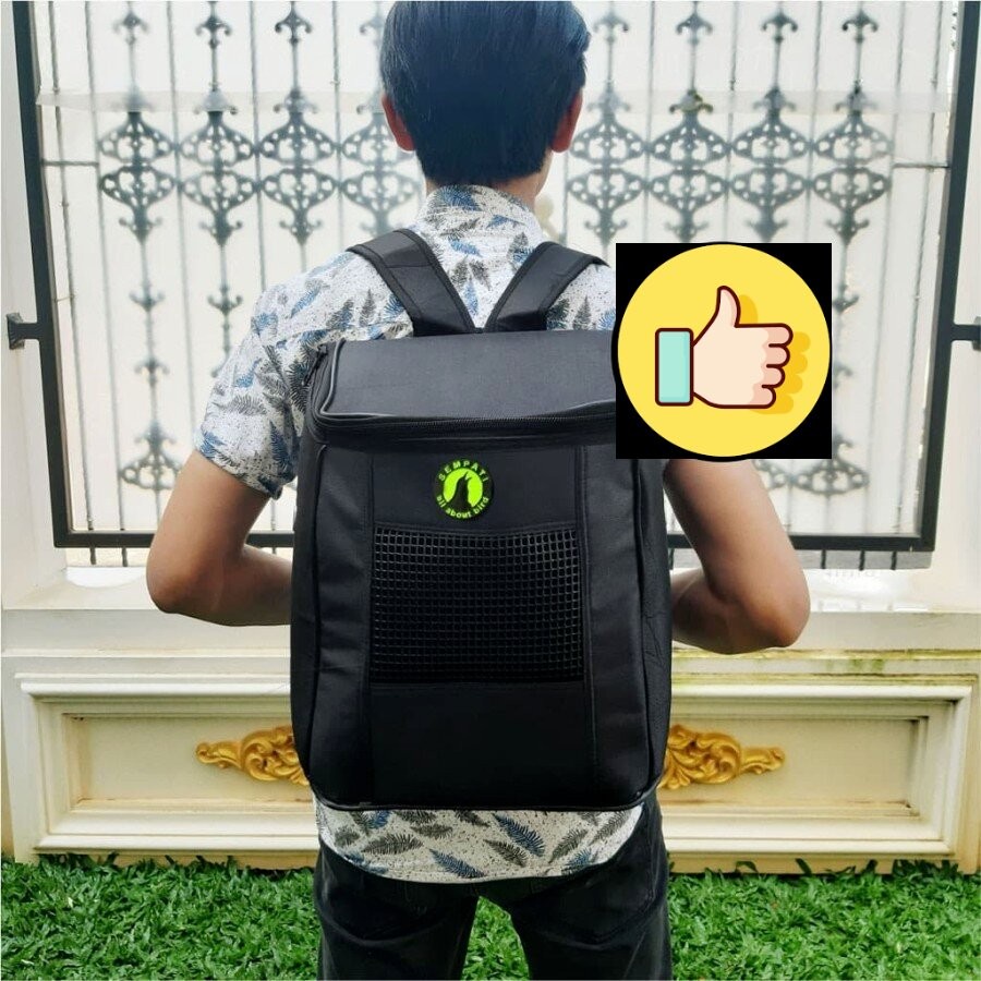 Tas Travel Hewan Ransel Pet Cargo Kucing Burung Anjing Kelinci Hamster-1