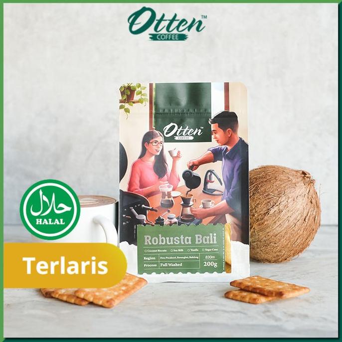 

[ COD ] Kopi Robusta Bali 200g TERBARU Kode 1000