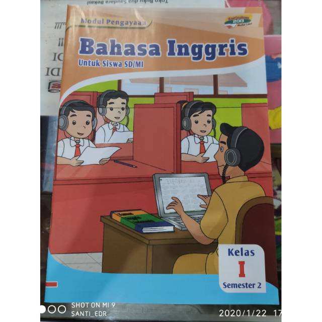 Modul Pengayaan (LKS) Bahasa Inggris untuk Siswa Kelas 1 SD/MI semester