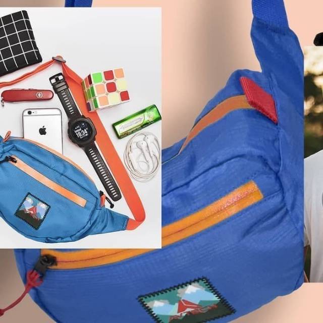 Tas Waist Bag Avtech Nu Munter Tas Selempang Avtech Tas Pinggang Avtech