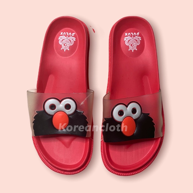 sandal slop elmo wanita perempuan remaja dulux 307 size 36-40