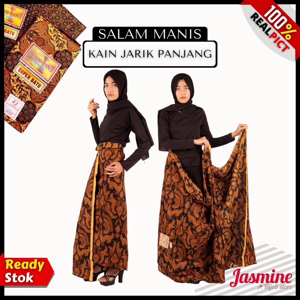 Kain batik meteran murah jarik batik tebal halus original kwalitas super  primis MPT SALAM MANIS