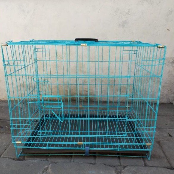 Kandang kucing kelinci musang sangkar kucing ukuran (60x45x50)-1